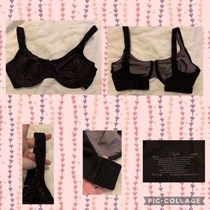 Olga® by Warner's® Sheer Leaves Lace Full-Figure Full-Coverage - Size 36DD